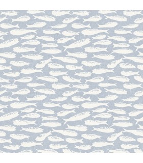 3122-10512 - Nunkie Denim Sardine Wallpaper by Chesapeake