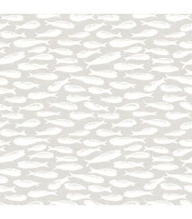 3122-10500 - Nunkie Light Grey Sardine Wallpaper by Chesapeake