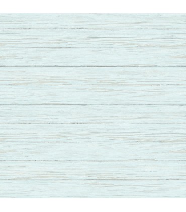 3122-11204 - Ozma Aqua Wood Plank Wallpaper by Chesapeake