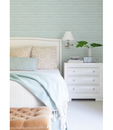 3122-11204 - Ozma Aqua Wood Plank Wallpaper by Chesapeake