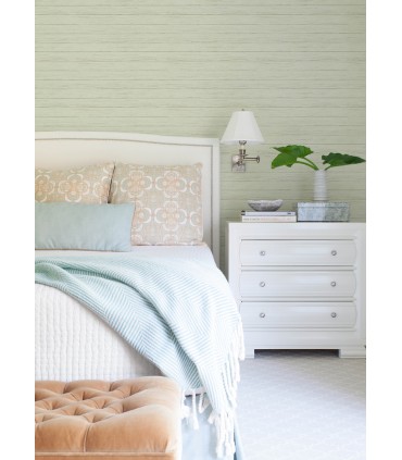 3122-11214 - Ozma Sage Wood Plank Wallpaper by Chesapeake
