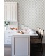 3122-11030 - Quelala Grey Ring Ogee Wallpaper by Chesapeake