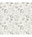 3122-11100 - Tinker Grey Woodland Botanical Wallpaper by Chesapeake
