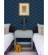3122-10402 - Yoop Dark Blue Dog Wallpaper by Chesapeake