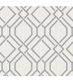 4025-82528 - Frege Grey Trellis Wallpaper by Advantage