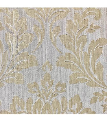 4025-82514 - Galois Gold Damask Wallpaper by Advantage