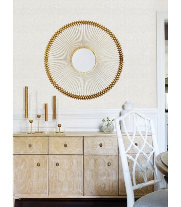 4025-82504 - Hilbert Silver Geometric Wallpaper by Advantage