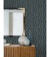 4025-82552 - Monge Blue Geometric Wallpaper by Advantage