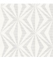 4025-82548 - Monge Silver Geometric Wallpaper by Advantage