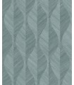 4025-82505 - Oresome Teal Ogee Wallpaper by Advantage