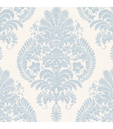 LN10412 - Antigua Damask Wallpaper-Luxe Retreat by Lillian August