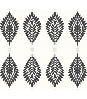 LN10600 - Mirasol Palm Frond Wallpaper-Luxe Retreat by Lillian August