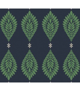 LN10612 - Mirasol Palm Frond Wallpaper-Luxe Retreat by Lillian August