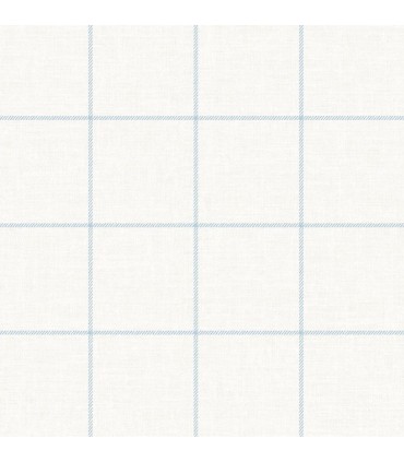 LN10712 - Linen Check Wallpaper-Luxe Retreat by Lillian August