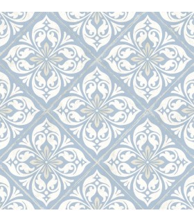 LN11002 - Plumosa Tile Wallpaper-Luxe Retreat by Lillian August