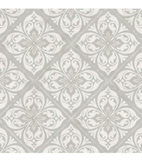 LN11008 - Plumosa Tile Wallpaper-Luxe Retreat by Lillian August