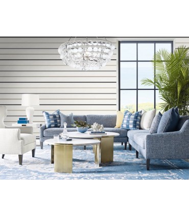 LN11400 - Crew Stripe Wallpaper-Luxe Retreat by Lillian August