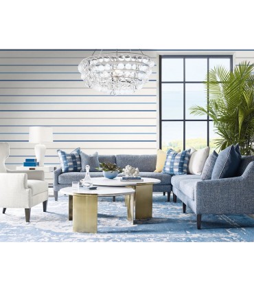 LN11402 - Crew Stripe Wallpaper-Luxe Retreat by Lillian August