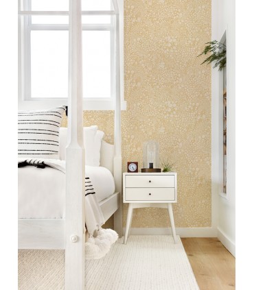 2932-65128 - Siv Flowers Wallpaper- by A Street