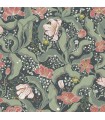 2932-65116 - Bodri Turquoise Tulip Garden Wallpaper by A Street