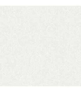 4044-38022-1 - Edsel Cream Geometric Wallpaper by Advantage