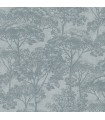 4044-38023-2 - Teatro Blue Trees Wallpaper by Advantage