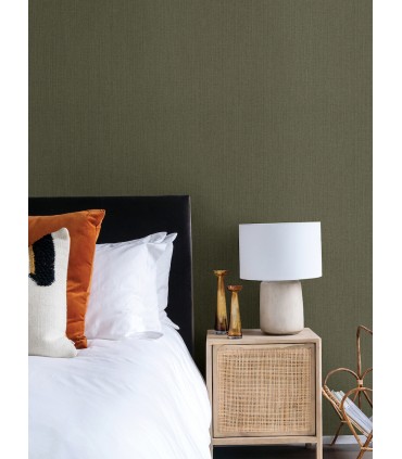 4035-407945 - Hoshi Green Woven Wallpaper by Advantage