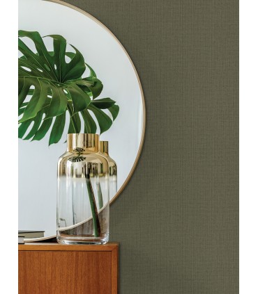 4035-407945 - Hoshi Green Woven Wallpaper by Advantage