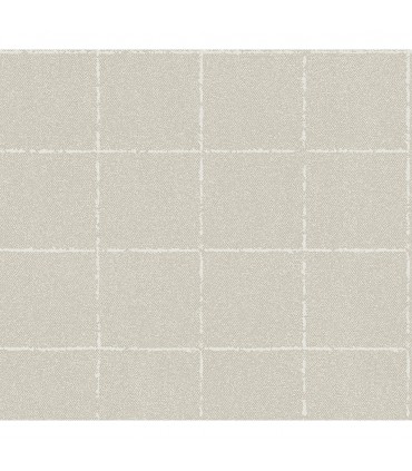 4035-37551-4 - Kishi Neutral Tile Wallpaper by Advantage