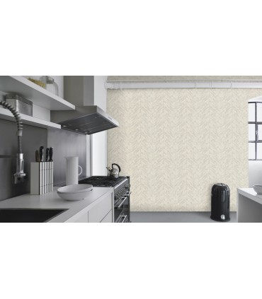 4035-617511 - Madoka Silver Chevron Wallpaper by Advantage