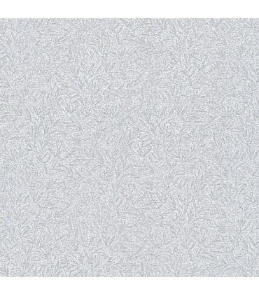 4035-37837-1 - Sayuri Silver Leaf Trail Wallpaper by Advantage