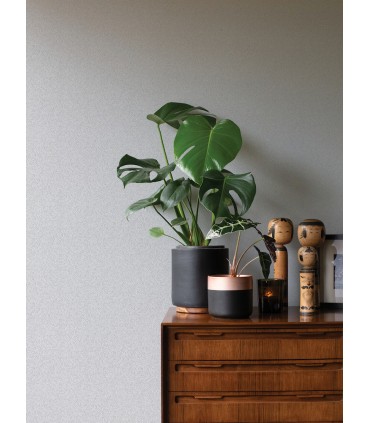 4035-37837-1 - Sayuri Silver Leaf Trail Wallpaper by Advantage