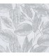 4035-37836-2 - Suki Silver Leaves Wallpaper by Advantage