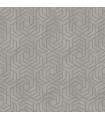 4035-32610 - Tama Grey Geometric Wallpaper by Advantage