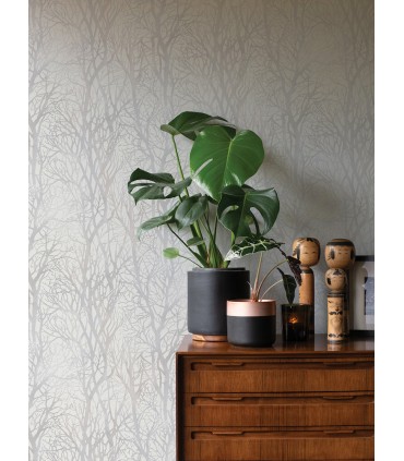 4035-30094-1 - Yasuo Cream Tree Branch Wallpaper by Advantage