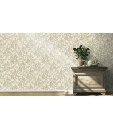 4035-832549 - Yubi Gold Palm Trees Wallpaper by Advantage