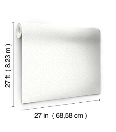 DM5032 - Cathedral Damask Wallpaper by York