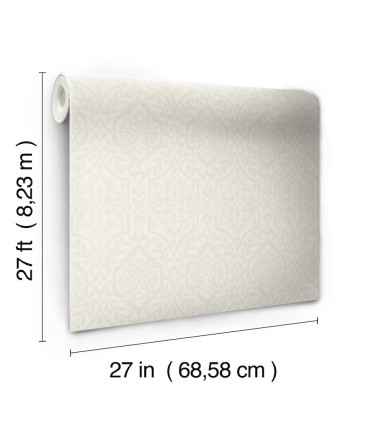 DM5034 - Cathedral Damask Wallpaper by York