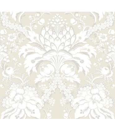DM4956 - French Artichoke Damask Wallpaper by York