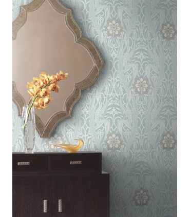 DM4991 - Gatsby Damask Wallpaper by York