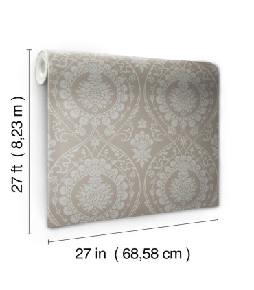 DM4902 - Imperial Damask Wallpaper by York