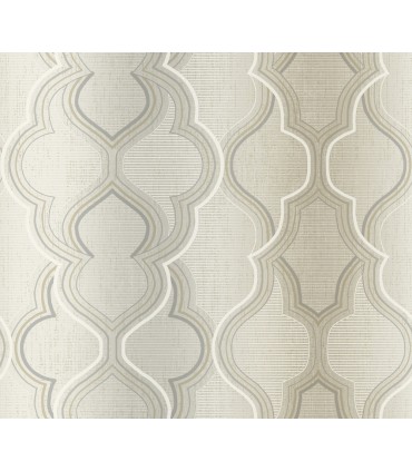 DM4941 - Modern Ombre Damask Wallpaper by York
