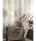 DM4941 - Modern Ombre Damask Wallpaper by York