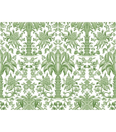 DM5011 - Palmetto Palm Damask Wallpaper by York
