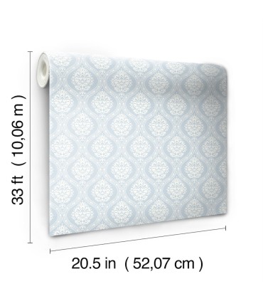 DM5026 - Petite Ogee Wallpaper by York