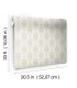 DM5027 - Petite Ogee Wallpaper by York