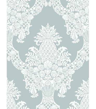 DM4973 - Pineapple Plantation Wallpaper by York