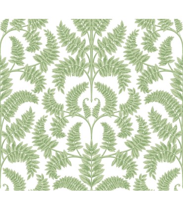 DM4961 - Royal Fern Damask Wallpaper by York