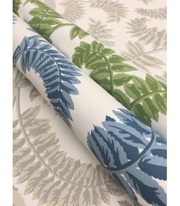 DM4961 - Royal Fern Damask Wallpaper by York