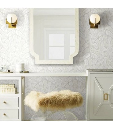 BW3952 - Shell Damask Wallpaper by York